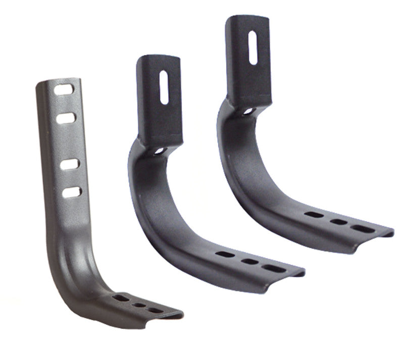 Go Rhino 07-10 Chevrolet Silverado 2500HD/3500HD Brackets for OE Xtreme Cab Length SideSteps