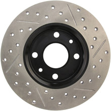 Cargar imagen en el visor de la galería, StopTech Slotted &amp; Drilled Sport Brake Rotor