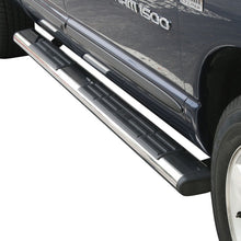 Cargar imagen en el visor de la galería, Westin 2002-2008 Dodge Ram Quad Cab 1500 Premier Oval Nerf Step Bar Mount Kit - Black