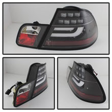 Cargar imagen en el visor de la galería, Spyder 04-06 BMW E46 2Dr (Coupe ONLY No Conv.) Lgtbar Styl LED Tail Lghts Blk ALT-YD-BE4604-LBLED-BK