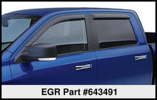 Cargar imagen en el visor de la galería, EGR 15+ Ford F150 Crew Cab Tape-On Window Visors - Set of 4