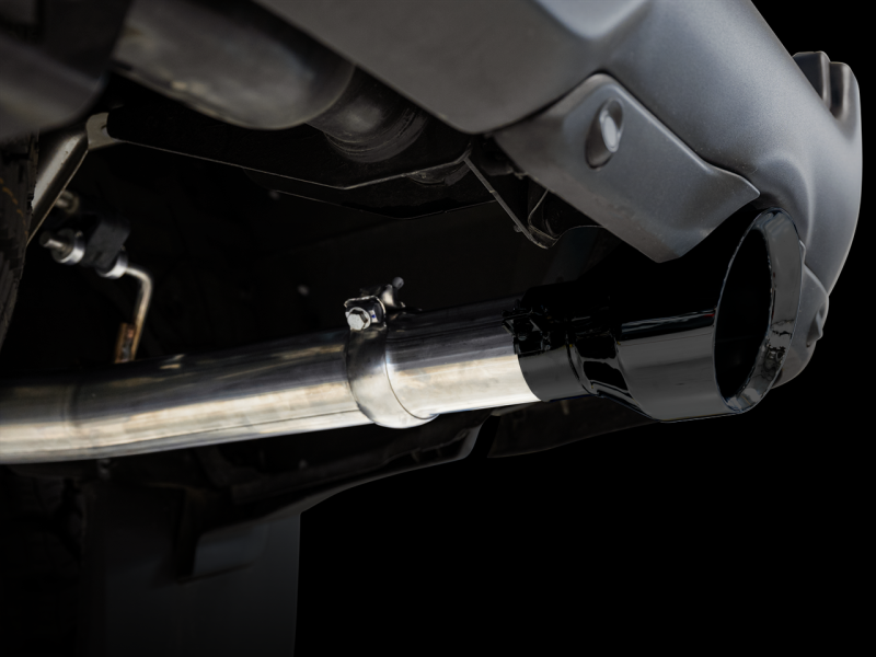 AWE Tuning 19-21 RAM 1500 5.7L (w/Cutouts) 0FG Dual Rear Exit Cat-Back Exhaust - Diamond Black Tips