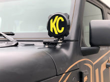 Load image into Gallery viewer, KC HiLiTES 18-23 Jeep JL/JT 6in Pro6 Gravity LED Pillar Mount 2-Light Sys (SAE/ECE - 20W Drv Beam)