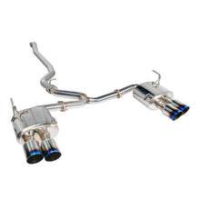 Cargar imagen en el visor de la galería, Remark 2015+ Subaru WRX/STi 4in Quad Cat-Back Exhaust Titanium Stainless Non-Resonated