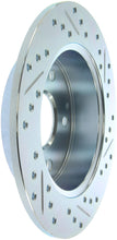 Cargar imagen en el visor de la galería, StopTech Select Sport Drilled &amp; Slotted Rotor - Rear Right