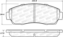 Cargar imagen en el visor de la galería, StopTech Street Front Brake Pads 12-16 Honda CR-V