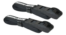 Cargar imagen en el visor de la galería, Rhino-Rack Rapid Tie Down Straps w/Buckle Protector - 3.5m/11.5ft - Pair - Black