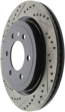 Cargar imagen en el visor de la galería, StopTech Slotted &amp; Drilled Sport Brake Rotor - Right Rear