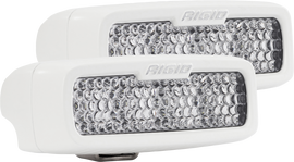 Rigid Industries M-Series -SRQ -60 Deg. lens -White - Set of 2