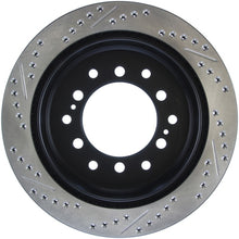 Cargar imagen en el visor de la galería, StopTech Slotted &amp; Drilled Sport Brake Rotor