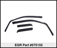 Cargar imagen en el visor de la galería, EGR 07-13 Jeep Wrangler JK In-Channel Window Visors - Set of 4 - Matte (575155)