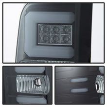 Cargar imagen en el visor de la galería, Spyder 14-18 Chevy 1500 / 15-19 GMC 3500 Dually / Bar LED Tail Lights Blk Smke ALT-YD-CS14-LBLED-BSM