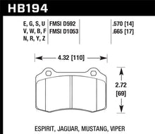 Cargar imagen en el visor de la galería, Hawk 2010 Camaro SS Performance Ceramic Street Rear Brake Pads