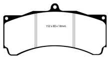 Cargar imagen en el visor de la galería, EBC Brakes Yellowstuff Performance Brake Pads