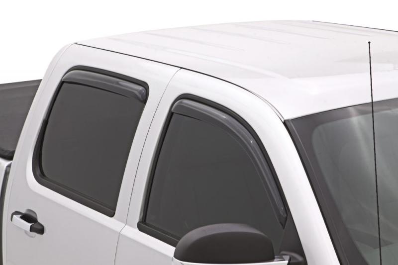 Lund 09-17 Dodge Ram 1500 Quad Cab Ventvisor Elite Window Deflectors - Smoke (4 Pc.)