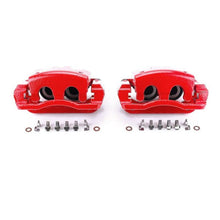 Cargar imagen en el visor de la galería, Power Stop 05-07 Ford F-250 Super Duty Rear Red Calipers w/Brackets - Pair