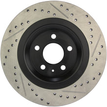 Cargar imagen en el visor de la galería, StopTech Slotted &amp; Drilled Sport Brake Rotor