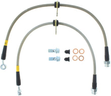 Cargar imagen en el visor de la galería, StopTech 99-00 Civic Si w/Rear Disc Brakes Front SS Brake Lines