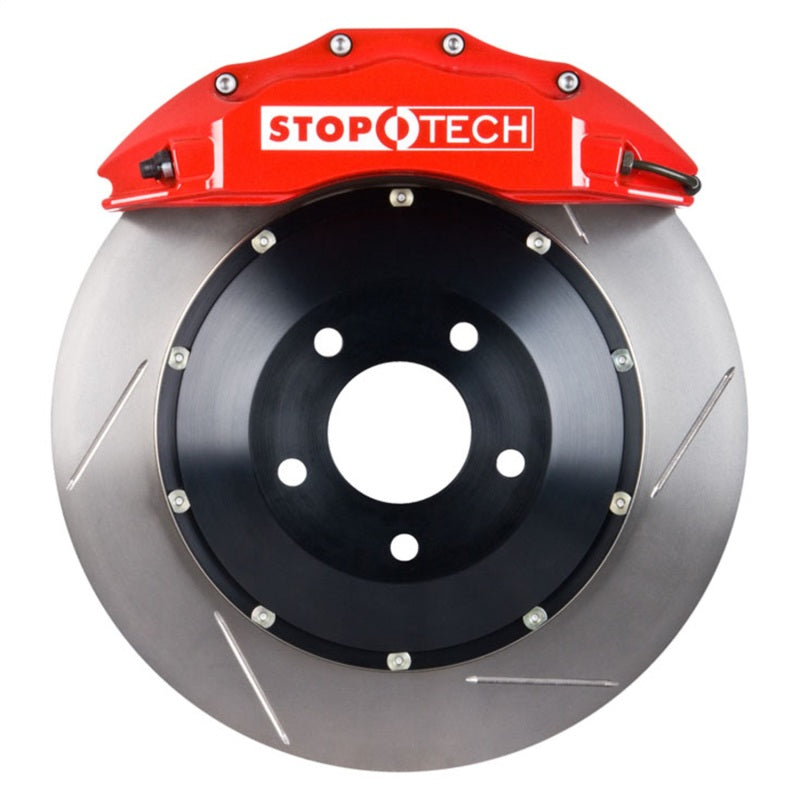 StopTech BBK 93-98 Toyota Supra Front ST-60 355x32 Red Slotted Rotors