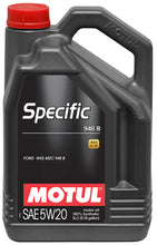 Cargar imagen en el visor de la galería, Motul 5L Specific 948B 5W20 Oil