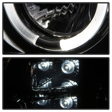 Cargar imagen en el visor de la galería, Spyder GMC Sierra 1500/2500/3500 07-13 Projector Headlights LED Halo- LED Smoke PRO-YD-GS07-HL-SM