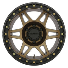 Cargar imagen en el visor de la galería, Method MR106 Beadlock 17x9 -44mm Offset 6x5.5 108mm CB Method Bronze w/BH-H24125 Wheel