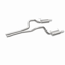 Load image into Gallery viewer, MagnaFlow 13 Ford Mustang Dual Split Rear Exit Stainless Cat Back Performance Exhaust (Street)