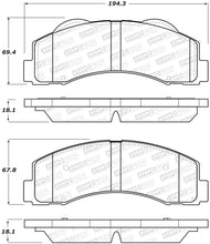 Cargar imagen en el visor de la galería, StopTech Performance 10-14 Ford F-150 Front Brake Pads