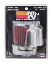 Cargar imagen en el visor de la galería, K&amp;N 1.5in Flange ID x 3in OD x 2.5in Height Clamp On Crankcase Vent Filter