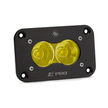 Cargar imagen en el visor de la galería, Baja Designs S2 Pro Flush Mount Work/Scene Pattern LED Work Light - Amber