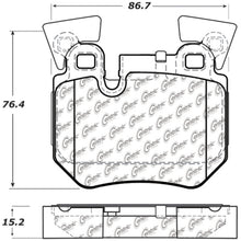 Cargar imagen en el visor de la galería, StopTech Street Touring 08-09 BMW 128i/135i Coupe Rear Brake Pads