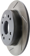 Cargar imagen en el visor de la galería, StopTech Power Slot 98-99 Acura CL / 98-02 Honda Accord Rear Left Slotted Rotor