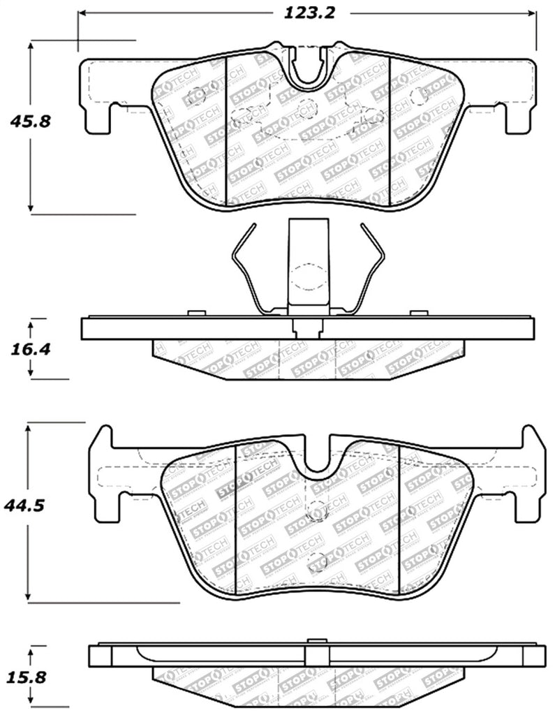 StopTech Performance Brake Pads