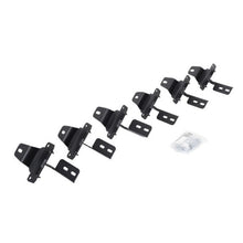 Cargar imagen en el visor de la galería, Go Rhino 18-22 Jeep Wrangler JLU 4DR Mounting Brackets (V-Series V3/RB10 Slim/RB20 Slim) - Tex. Blk