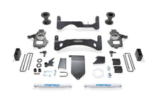 Cargar imagen en el visor de la galería, Fabtech 14-18 GM C/K1500 P/U w/oE Alm Or Stmp Stl UCA 6in Basic Sys G2 w/Perf Shks