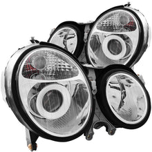 Cargar imagen en el visor de la galería, ANZO 1999-2002 Mercedes Benz E Class W210 Projector Headlights Chrome
