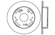 Cargar imagen en el visor de la galería, StopTech 02-06 Acura RSX Incl. Type S / 97-01 Integra Type R Slotted &amp; Drilled Left Rear Rotor