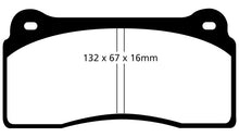 Cargar imagen en el visor de la galería, EBC 99-03 Aston Martin DB7 5.9 Redstuff Front Brake Pads