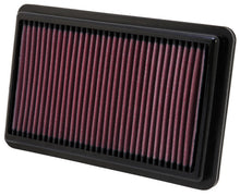 Cargar imagen en el visor de la galería, K&amp;N Replacement Air Filter 10.188in O/S Length x 6.375in O/S Width x 1.063in H for 12 Honda Civic Si