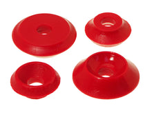 Cargar imagen en el visor de la galería, Prothane 84 &amp; Earlier VW Rabbit / Golf 1 Rear Shock Tower Bushings - Red