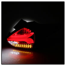 Cargar imagen en el visor de la galería, Spyder 15-17 Ford Focus Hatch LED Tail Lights w/Indicator/Reverse - Red Clr (ALT-YD-FF155D-LED-RC)