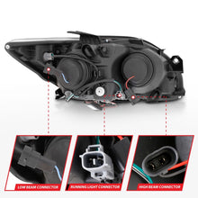 Cargar imagen en el visor de la galería, ANZO 2005-2010 Scion Tc Projector Headlights w/ Halo Black (CCFL)