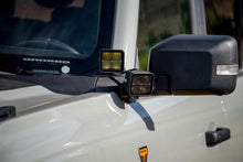 Cargar imagen en el visor de la galería, DV8 Offroad 2021 Ford Bronco A Pillar Dual Light Pod Drop Mounts