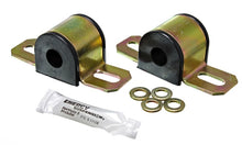 Cargar imagen en el visor de la galería, Energy Suspension 92-95 Honda Civic/CRX Black 22mm Front Sway Bar Bushings