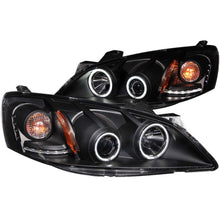 Cargar imagen en el visor de la galería, ANZO 2005-2010 Pontiac G6 Projector Headlights w/ Halo Black (CCFL)