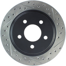 Cargar imagen en el visor de la galería, StopTech Slotted &amp; Drilled Sport Brake Rotor