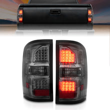 Cargar imagen en el visor de la galería, ANZO 2014-2018 GMC Sierra LED Tail Lights Black Housing Smoke Lens