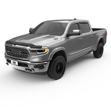 Cargar imagen en el visor de la galería, EGR 2019 Dodge Ram 1500 Crew Cab Tape-On Window Visors Set of 4 - Dark Smoke