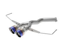 Cargar imagen en el visor de la galería, aFe Takeda 3in-2.5in 304 SS Axle-Back Exhaust w/Blue Flame Tip 19-20 Hyundai Veloster I4-1.6L(t)