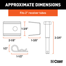 Load image into Gallery viewer, Curt Anti-Rattle Kit (Fits 2 Receiver)